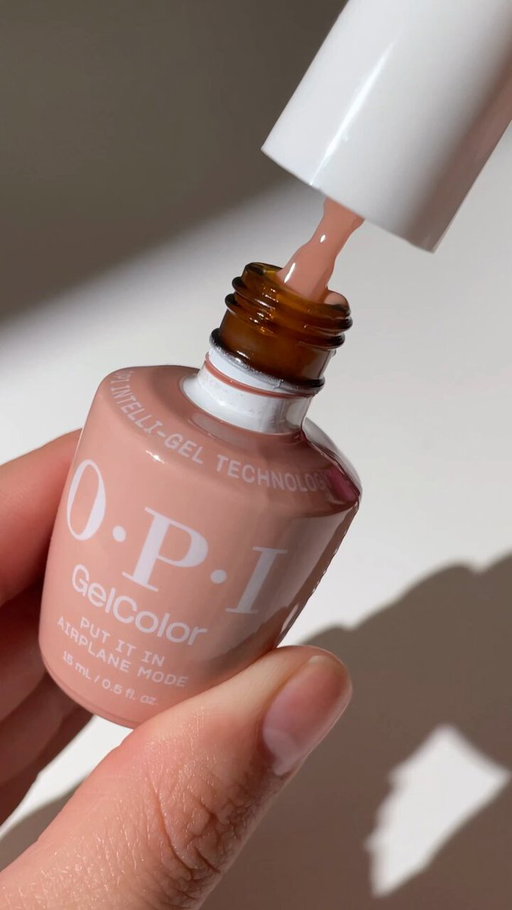 Currently unavailable. Please enjoy the manicure. “Put it in Airplane Mode” is a nude brown nail polish inspired by our most popular neutral. 