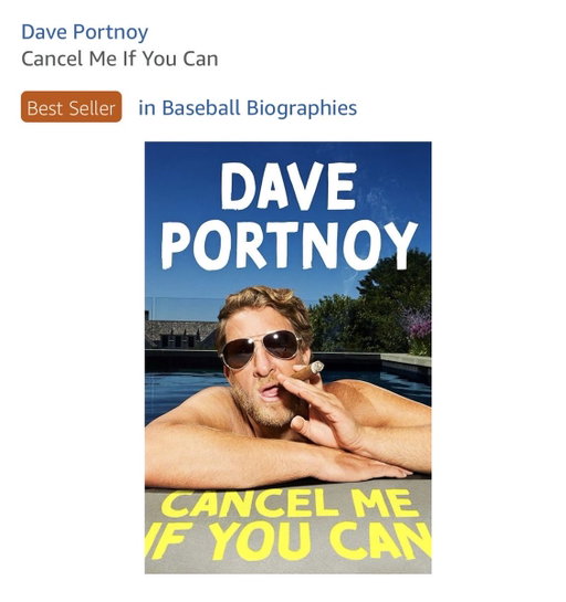 Congrats to @stoolpresidente on the new book. Pretty sure Dave and I are the only two published authors at Barstool. Truly no way of knowing. But if that's the case, it's an honor to share the distinction with the best baseball biographer in the biz

https://a.co/d/06gHzVAt 