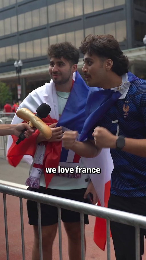 French fans are putting all their faith in Mbappé 👀 