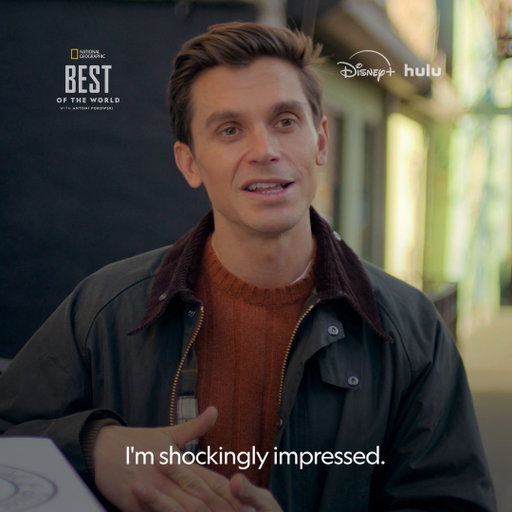 Sometimes breaking the rules pays off, especially when the pizza is this good. 

#BestOfTheWorld with Antoni Porowski is now streaming on @DisneyPlus and @hulu. 