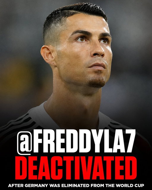BREAKING: @FreddyLA7 has officially DEACTIVATED his account