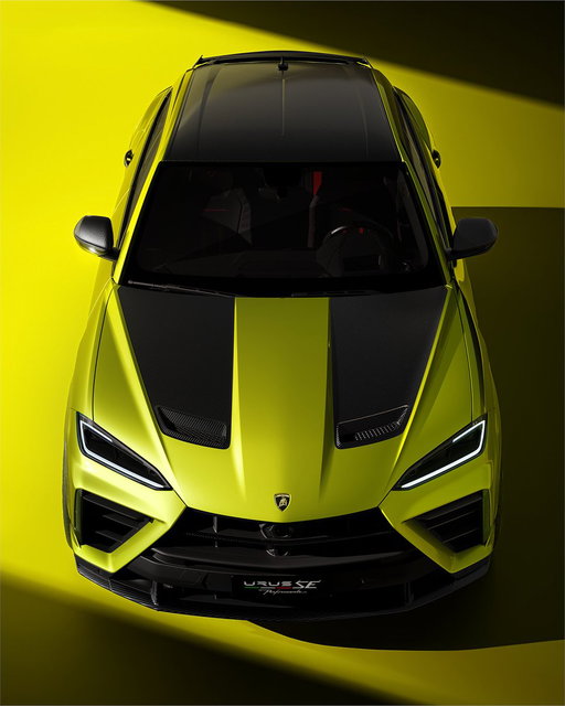 Introducing Lamborghini Urus SE Performante: the fastest Urus ever.

Powered by a 4.0-liter twin-turbo V8 engine and paired with a permanent-magnet electric motor, the new Super SUV delivers the highest combined system output ever achieved in the model’s history: 812 CV and 1000 Nm of torque; 0–100 km/h in 3.3 seconds with a top speed of 312 km/h.

Urus SE Performante redefines the Super SUV concept combining extreme performance, driving precision and uncompromising comfort.

Urus at its peak.

#Lamborghini #UrusSEPerformante #UrusAtItsPeak