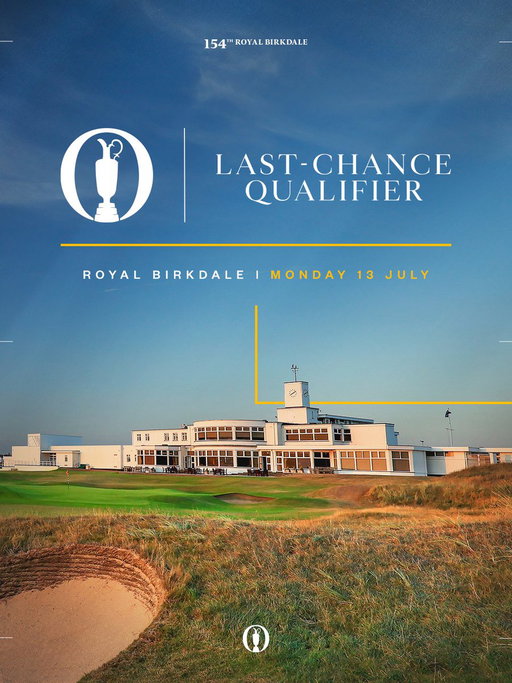 The final place in the field, decided like never before.

12 players will battle for one coveted spot at The 154th Open in the Last-Chance Qualifier.

Royal Birkdale, Monday 13 July. 