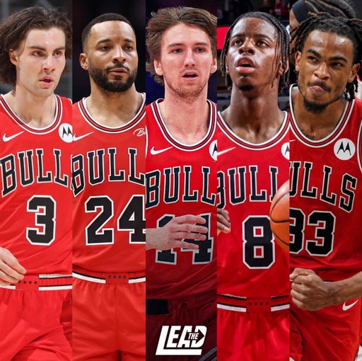 PG: Josh Giddey 
SG: Norman Powell
SF: Matas Buzelis 
PF: Caleb Wilson
C: Nic Claxton 

This is the most talent the Bulls have put on the floor together in quite some time. 