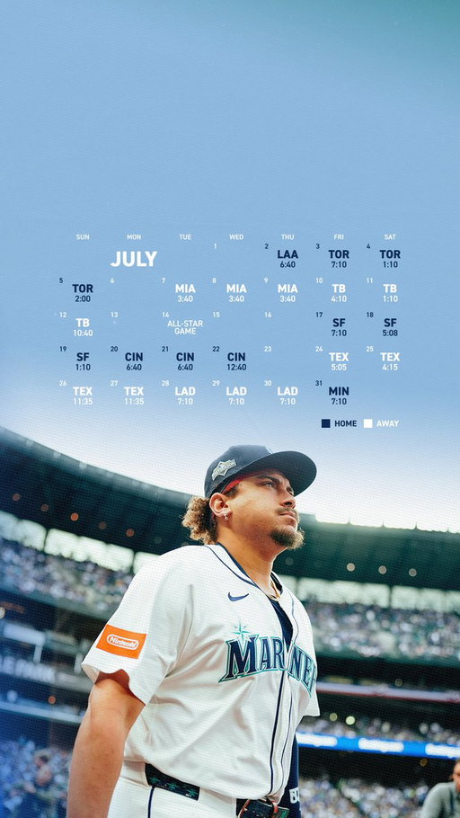 A new month deserves a new wallpaper. 