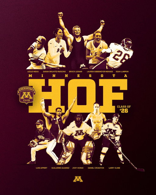 The Minnesota Hall of Fame Class of '26 〽️ 

📰 : https://z.umn.edu/bel4

#SkiUMah #Gophers 