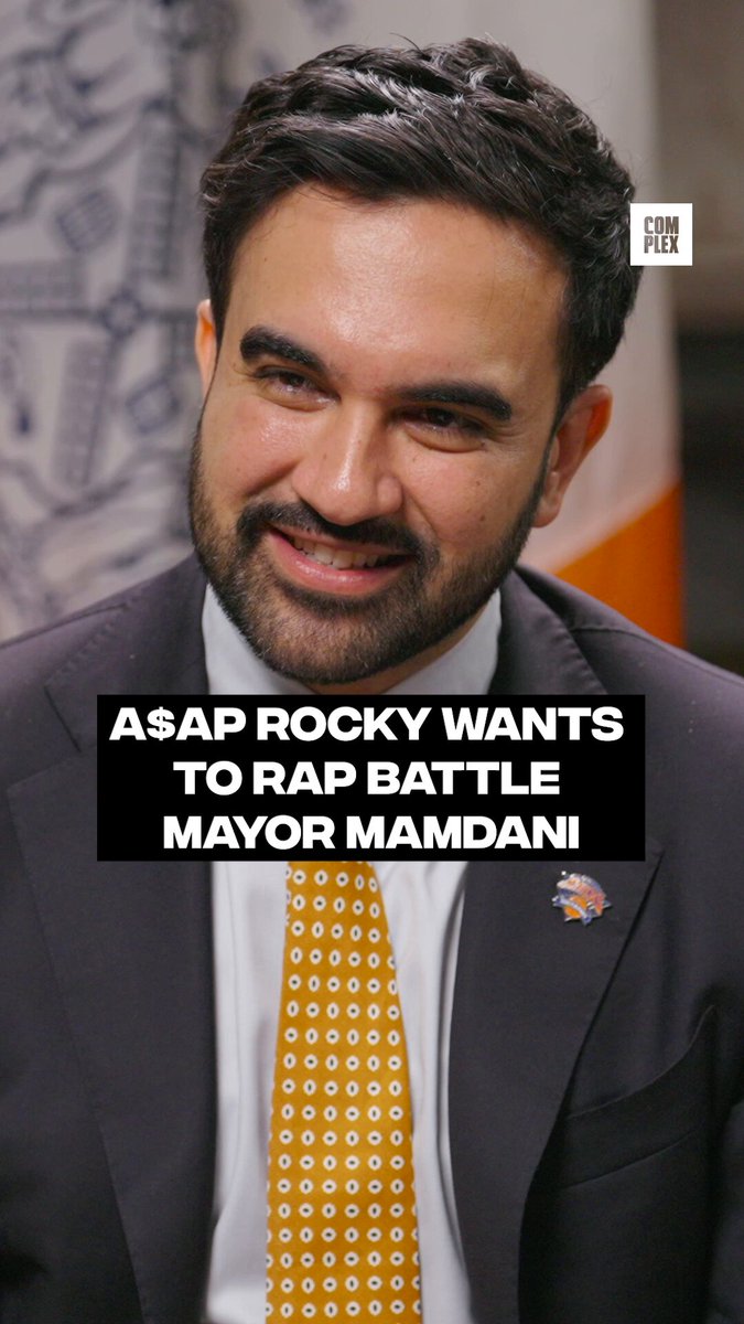 Mayor Mamdani might low key have some bars. 😂

NYC Mayor Zohran Mamdani sits down for the premiere episode of #360withJillian, hosted by Jillian Superstar.

Watch the full episode of #360withJillian:  https://t.co/nfB8SgBNhC 