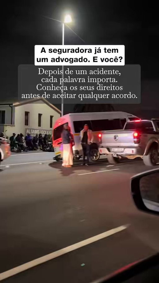 🚗 A seguradora já tem um advogado. E você?

📲 Envie uma mensagem ou ligue para 617-245-8090 e agende sua consulta gratuita hoje mesmo.

#AcidenteDeTransito #DireitosDoMotorista #Seguradora #Indenizacao #BrooksLaw 