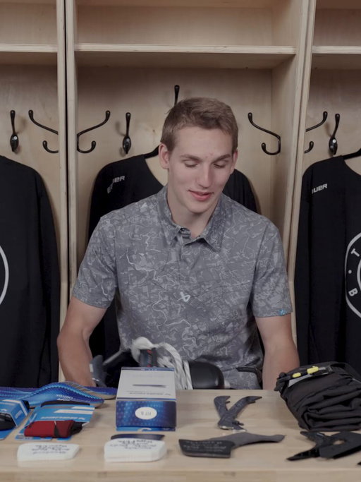 A little bit of tradition and a little bit of superstition goes into getting skates ready.

Find out all of Lane Hutson's unique skate details and watch the full video: https://youtu.be/HPQ-cHJW2bU 