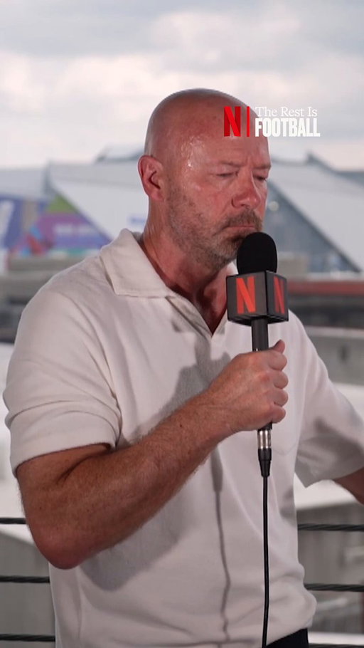 Poor @alanshearer was suffering in Atlanta 🥵 