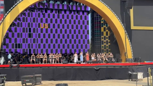 The stage is falling apart at the rehearsal for Freedom 250's July 4th celebration. 