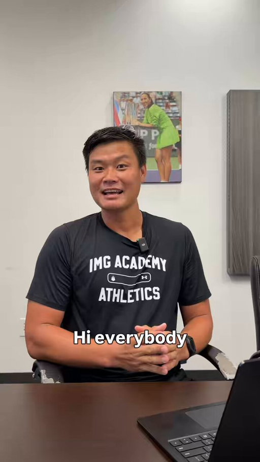 How do IMG Academy Tennis student-athletes train smarter, not just harder? 📊

Coach Tianyu Bao explains how Golden Set Analytics uses real-time data to help coaches make instant adjustments and maximize every rep. 📈 