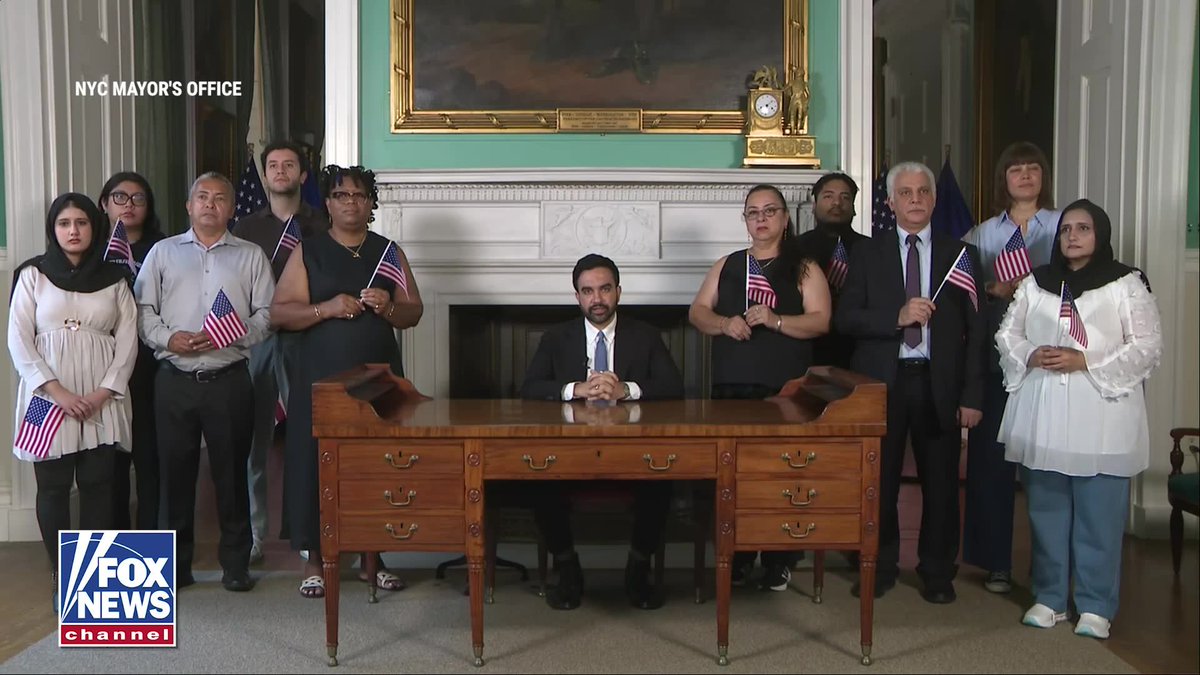 JUST IN: NYC Mayor Zohran Mamdani used America’s 250th anniversary to sharply criticize the country, accusing the U.S. of allowing children to go hungry while billionaires and “oligarchs” gain more power.

He said America’s wealth was built by working people with “calloused, dirt-streaked hands" while accusing the country of allowing the wealth built by workers to be concentrated in “the soft hands of a precious few.”