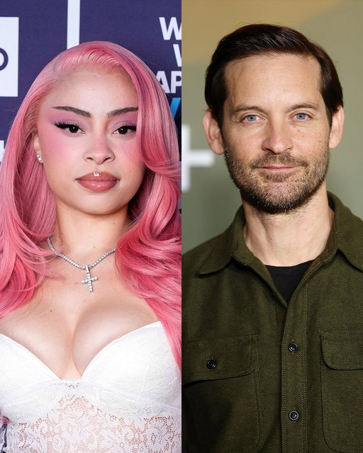 Rep Confirms Ice Spice &amp; Tobey Maguire Were Not Kissing But Were Sharing a Vape 