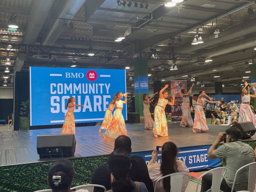 The BMO Community Square is back at @CalgaryStampede. 

Step inside the BMO Centre and experience a space where culture, connection, and community come together. 

View daily showtimes: http://spr.ly/6012BDfxT8 