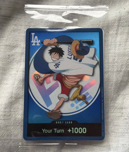 🚨 DODGERS x ONE PIECE GIVEAWAY 🚨

We’re giving away a FREE 2026 Dodgers x One Piece Luffy promo card 👀

To enter:
• Like this post
• Follow @TroveXYZ

Bonus:
• Retweet for an extra chance to win

That’s it. Good luck! 