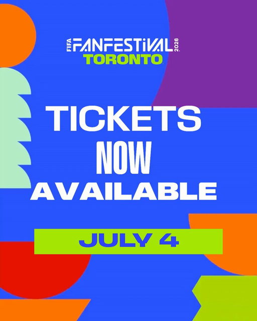 FREE General Admission tickets just dropped for TODAY'S FIFA Fan Festival! 🎟️ 

Cheer on your team in this monumental match between Canada 🇨🇦 and Morocco 🇲🇦!

⚠️ General Admission is subject to capacity, so arrive early to catch all the action! 🎉

https://www.ticketmaster.ca/fifa-fan-festival-toronto-tickets/artist/4331999 