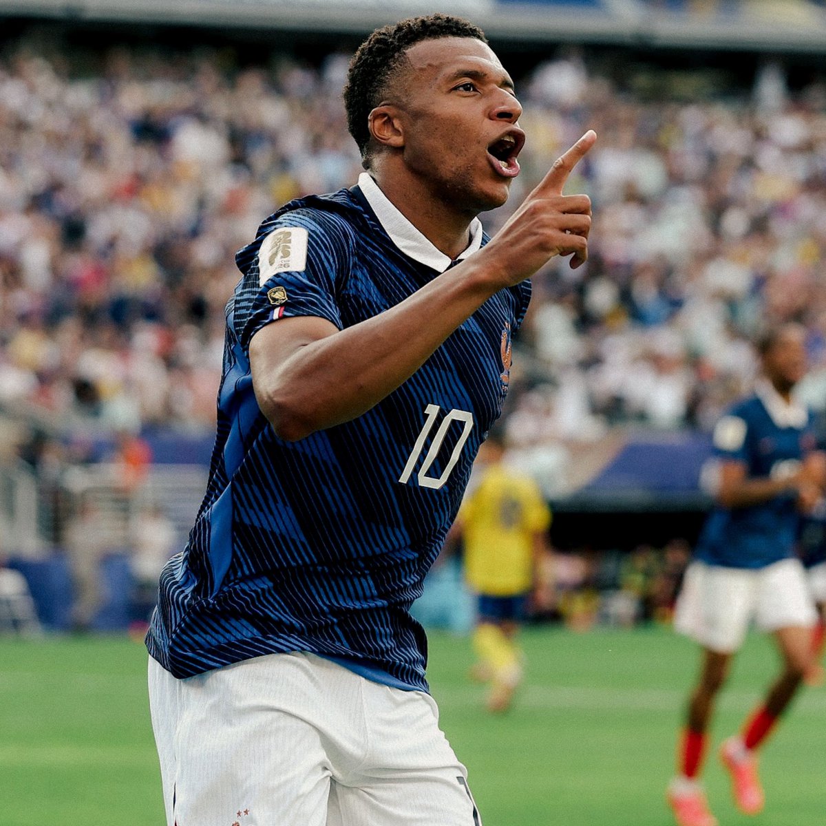 Chances to score today, via Kalshi:  

69% — Kylian Mbappe 
40% — Anyone on Paraguay  

Will it be smooth sailing for France today? 