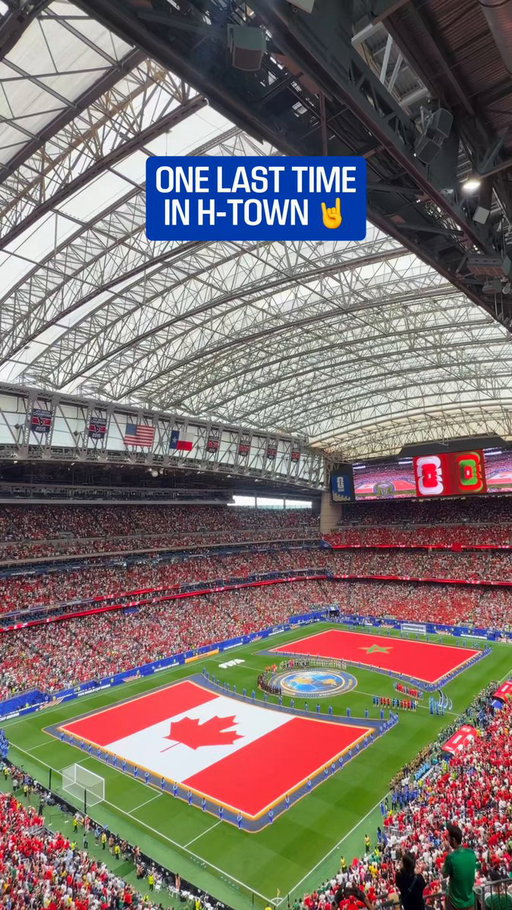 H-Town, this is it 🏟️

#FIFAWorldCup 