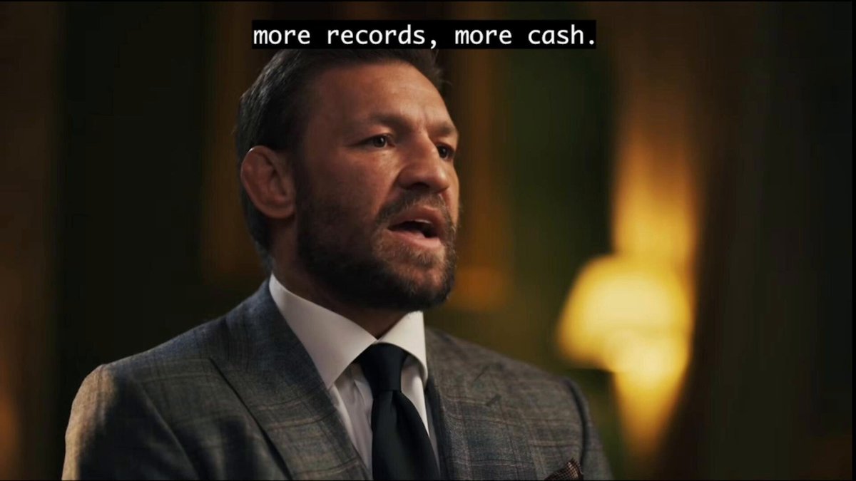 Conor McGregor says there's still plenty more cash left for him to make in the fight game. 🤑

McGregor believes his journey in combat sports is nowhere near over. He says he's still chasing more belts, more knockouts, and bigger paydays as he continues building his legacy.

(via @ufc )