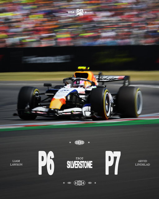 SIX SEVEN!!!!! 🔥

#F1 #VCARB #BritishGP 
