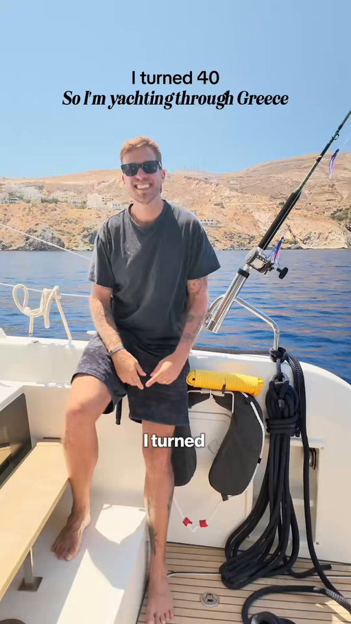 Taking a yacht through Greece for 7 days, day one: 