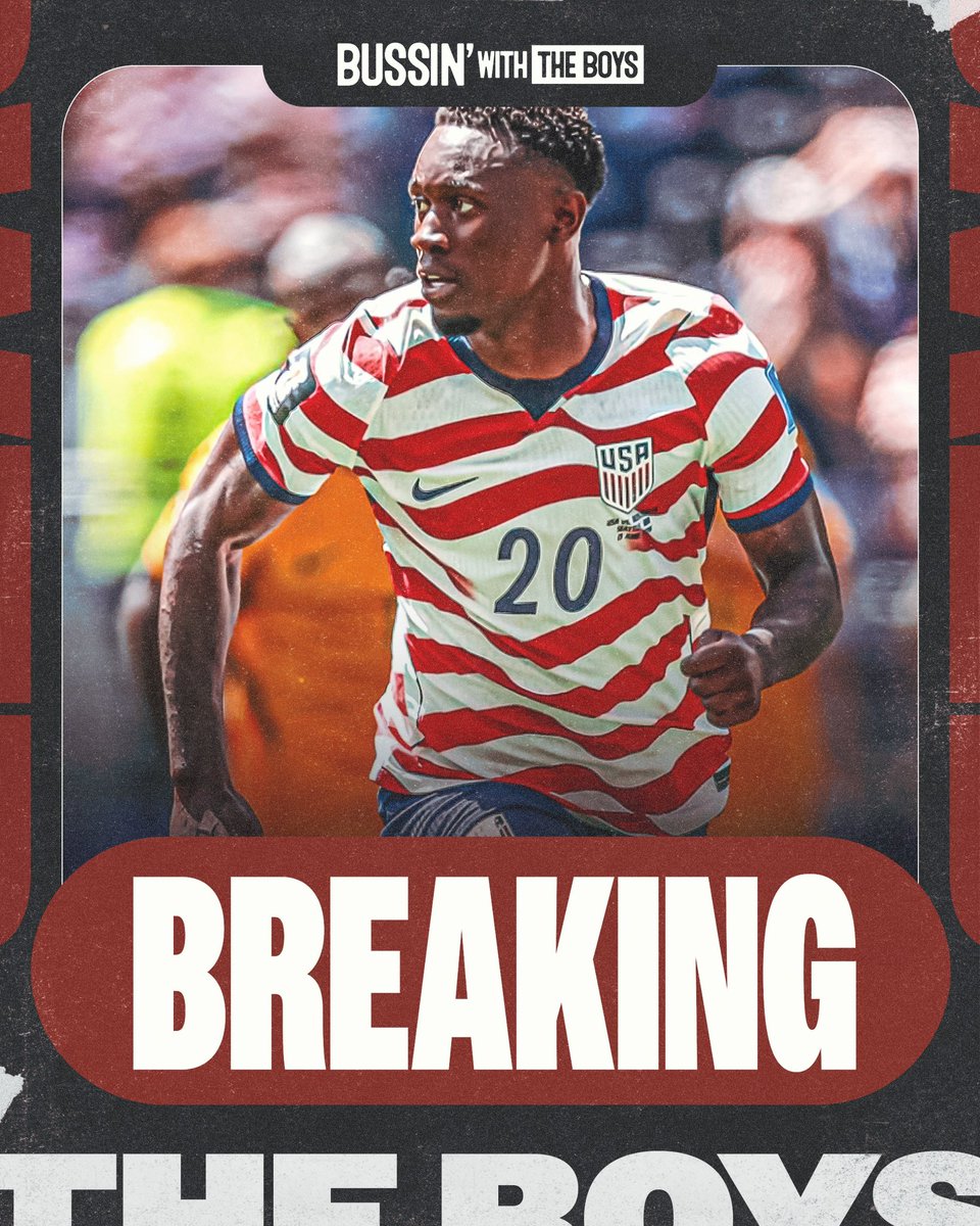 BREAKING: USMNT star Folarin Balogun will be available to play tomorrow against Belgium. 

His red card has been suspended, per @TheAthleticFC 🇺🇸 