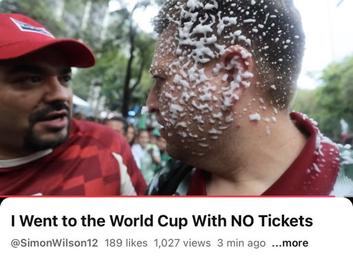 Just posted a new YouTube video! Things got out of hand in Mexico City 🇲🇽 
https://youtu.be/DbS9Rf_uZtw?si=W-prSBsA0Fv1eRFT 