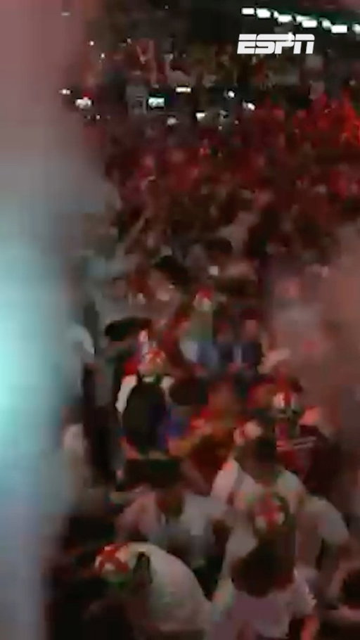 99 SECONDS OF UNHINGED BOX PARK MADNESS! 🏴󠁧󠁢󠁥󠁮󠁧󠁿 
 
England fans go wild for Bellingham's opener ➡️ Barely catch breath ➡️ Do it all again
 
#FIFAWorldCup #Football #England 