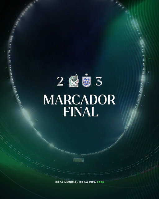 Termina el partido y nuestra participación en la Copa del Mundo.

Gracias por estar con nosotros, Incondicionales. 

#SomosMéxico 🇲🇽 