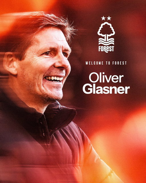 Nottingham Forest is delighted to announce the appointment of Oliver Glasner as the Club’s new Head Coach.

One of Europe's most respected and progressive coaches, Glasner joins Forest with an outstanding reputation for developing players, building ambitious attacking teams and delivering success at the highest level of the game. His leadership, tactical expertise and winning mentality make him the ideal person to lead the Club into its next chapter.

Glasner arrives at Forest having become only the third head coach to win both the UEFA Europa League and the UEFA Conference League. His European success, together with domestic silverware in England, underlines his track record of building winning teams.

He guided VfL Wolfsburg to UEFA Champions League qualification before leading Eintracht Frankfurt to victory in the 2021/22 UEFA Europa League, securing the club's first major European trophy in more than four decades.  During his time in Germany, his teams earned widespread admiration for their intensity, tactical organisation and attacking style of play.

Most recently, Glasner made an immediate impact in English football, winning the 2024/25 FA Cup in his first full season in the Premier League, followed by the FA Community Shield, before going on to win the UEFA Conference League the following season.

Speaking of his appointment, Oliver Glasner said:

“I’m delighted to join Nottingham Forest as head coach. From my very first conversations with the owner and the leadership team, it was evident to me that they have a clear vision for this football club and complete trust and belief in me and my staff to build a strong future together over the long term. That trust and shared commitment, together with the potential that I see within the squad, were key factors for me and I am excited about what we can achieve together.

“Nottingham Forest is a club with incredible prestige and history, a two-time European Champion with one of the most passionate fan bases in football. Our aim is to build a team that can help take the club to the next level in the years ahead and that our supporters can be proud of.

“My immediate focus is on meeting the players and staff and getting to work as we begin pre-season. I’m excited for the future and will work tirelessly to represent this great club with pride and to bring success on the pitch. I can’t wait to get started.”

Owner Evangelos Marinakis said:

"In our discussions with Oliver, it was clear that we share the same vision, the same ambition and the same relentless desire to succeed. He has consistently demonstrated throughout his career that he can build outstanding teams and deliver success against the strongest competition.

"It has always been our goal to establish Nottingham Forest once again among the leading clubs in England and Europe. Our ambition is not simply to compete – our ambition is to win, to challenge for major honours and to create a football club that our supporters can be proud of for many years to come.

"Oliver is a winner. He has earned success through his leadership, his personality and the style of football his teams play. We believe he is the right person to lead us into this next chapter, and I am delighted to welcome Oliver to the Club.”