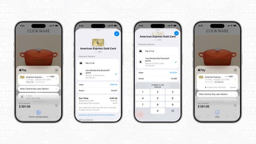 American Express today is expanding Membership Rewards® redemption options for eligible Card Members with the ability to use Pay with Points when checking out with Apple Pay® online. Read more: https://go.amex/9XH3mr 
