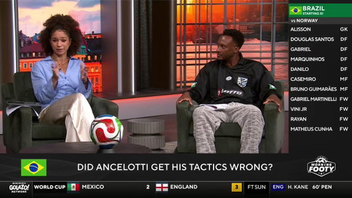 "Tactically, Brazil played scared... Norway looked more Brazil than Brazil looked Brazil." 

@darian_jenks reveals why Carlo Ancelotti got his tactics wrong in defeat to Norway 🇧🇷 