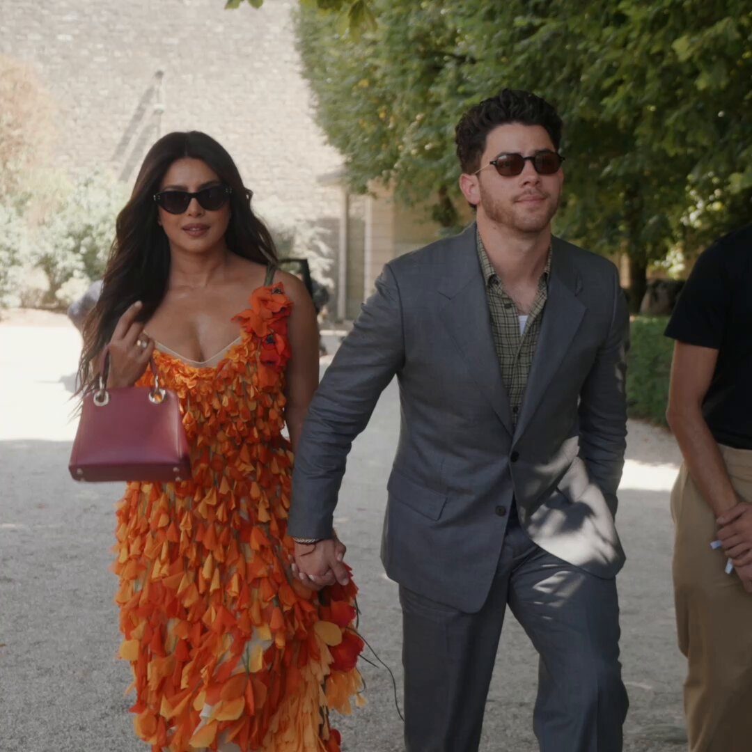Priyanka Chopra and Nick Jonas at the Dior Fall Winter 2026-2027 Haute Couture Show.

#DiorCouture 
