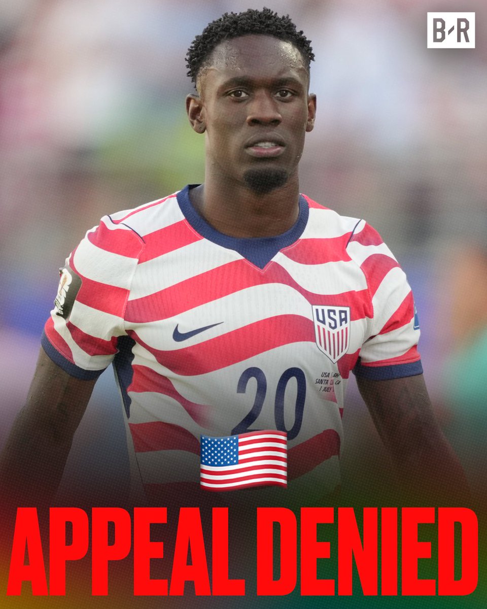 FIFA has DENIED Belgium's appeal against Folarin Balogun's return and will remain eligible to play for USMNT Monday night, per @JacobsBen

The request was deemed 'inadmissible' and the ruling will proceed as is. 