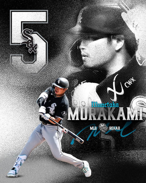 White Sox star Munetaka Murakami joins the Charlotte Knights on an MLB Rehab Assignment this week! 