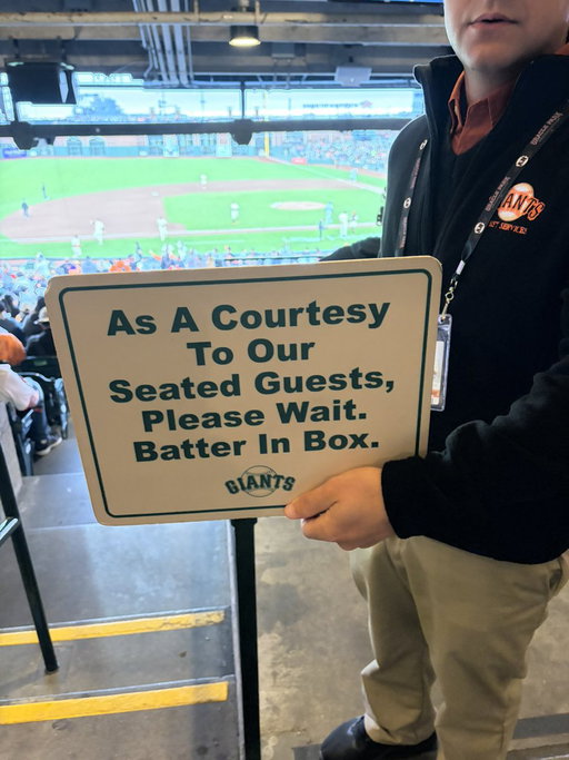 Oracle Park does it the right way 