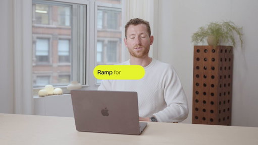 Every company used to start with paperwork.

The next generation will start with a prompt.

Ramp for Agents lets AI agents incorporate your company, apply for Ramp, and get your business ready to spend, pay bills, and manage money. 
