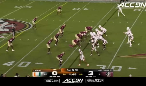 Big brother showed up against FSU 😤🔥

(🎥 Via: @theACCDN ) 