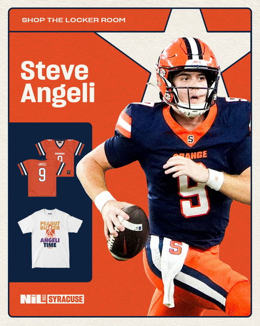 Football season is calling ⏰

Ready to see @steve1angeli back on the field? Shop his collection now through the link in our bio! 🍊

#orangenation #syracuse #sufootball 