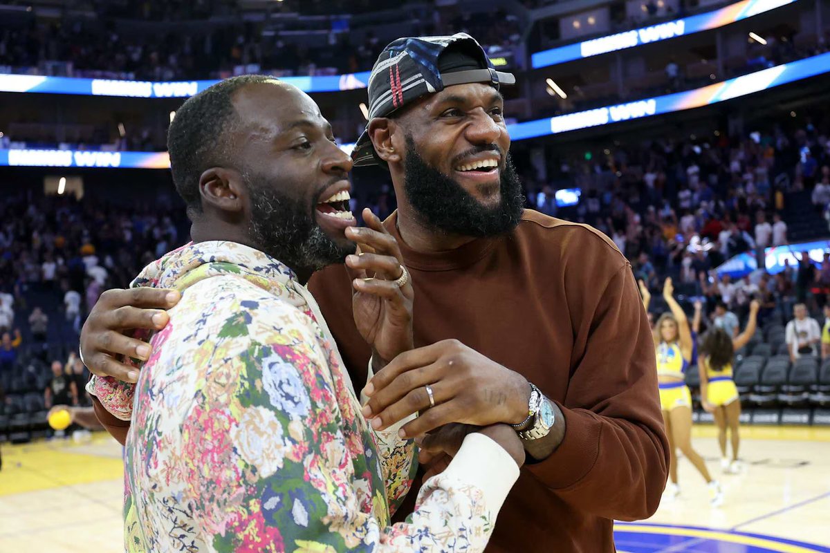Draymond Green and LeBron James are planning to hang out this week, per @ShamsCharania 

(Via @stephenasmith / h/t @TheHeatCentral ) 