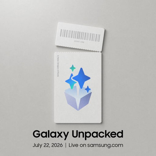 Your ticket is ready. July 22. A new shape unfolds. #GalaxyAI #GalaxyUnpacked

Register now: http://spr.ly/6019BEEWYD 