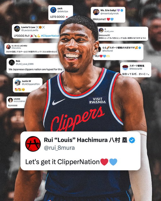 Let’s get it, @rui_8mura ❤️💙 