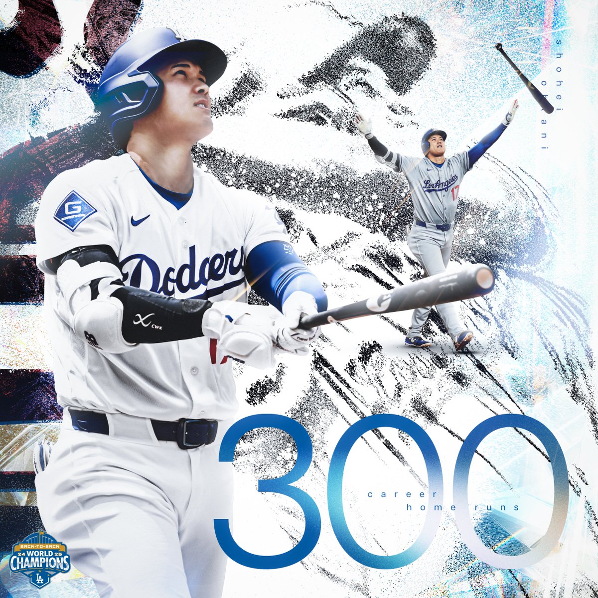 Another milestone reached for Shohei Ohtani. Congratulations on 300 career home runs! 