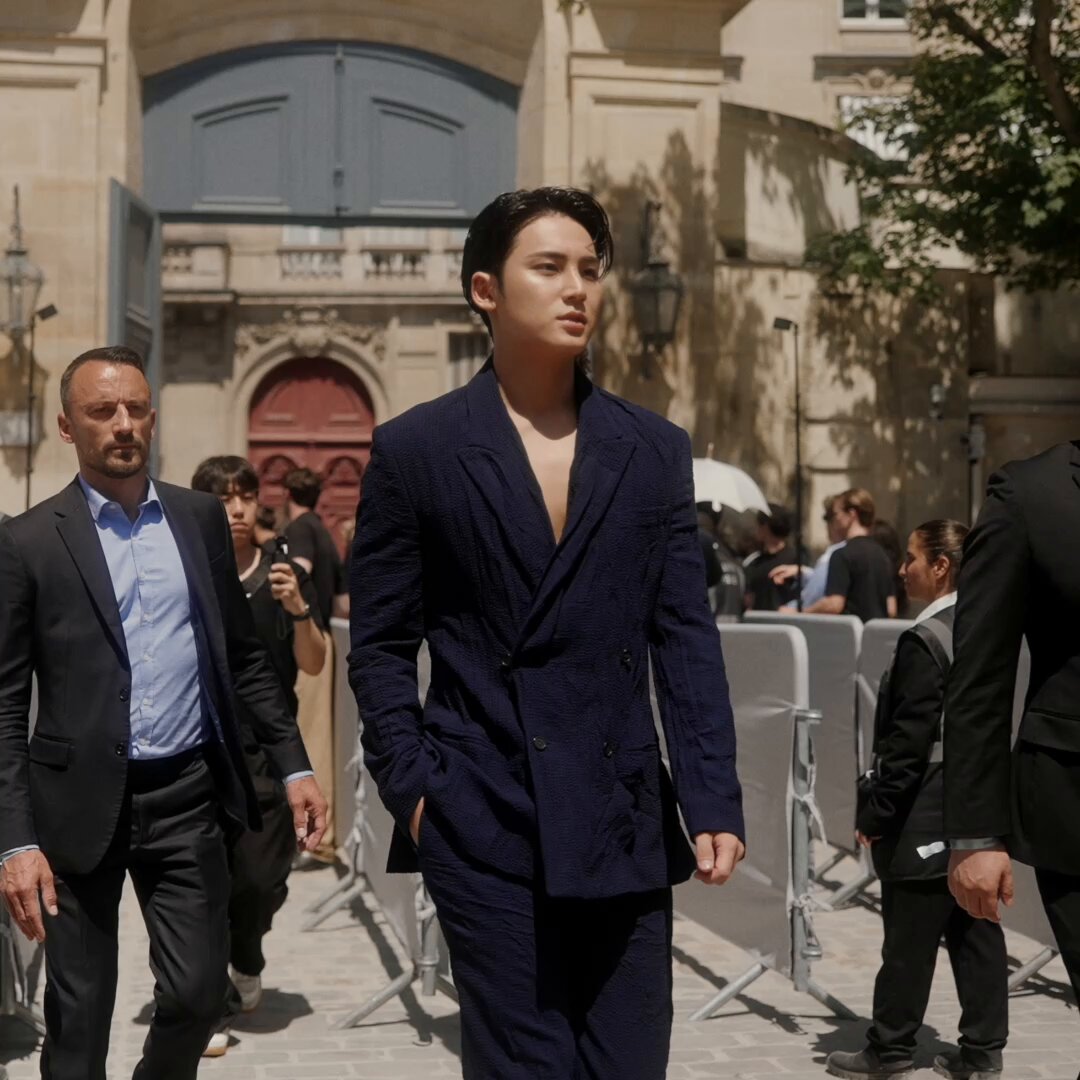 MINGYU at the Dior Fall Winter 2026-2027 Haute Couture Show.

#DiorCouture 