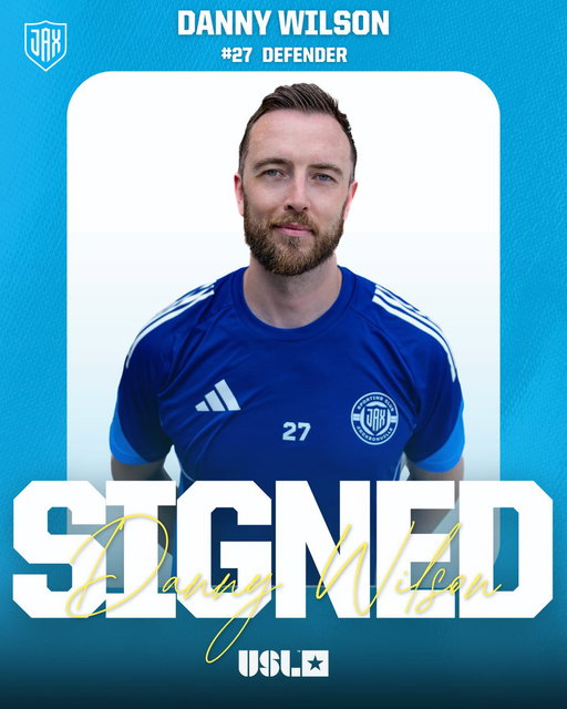 From the Premier League to MLS, now it’s time for the USL. A veteran strengthens the backline 🧱

Welcome to Jacksonville, Danny Wilson🌴

#ProSoccerProJAX 