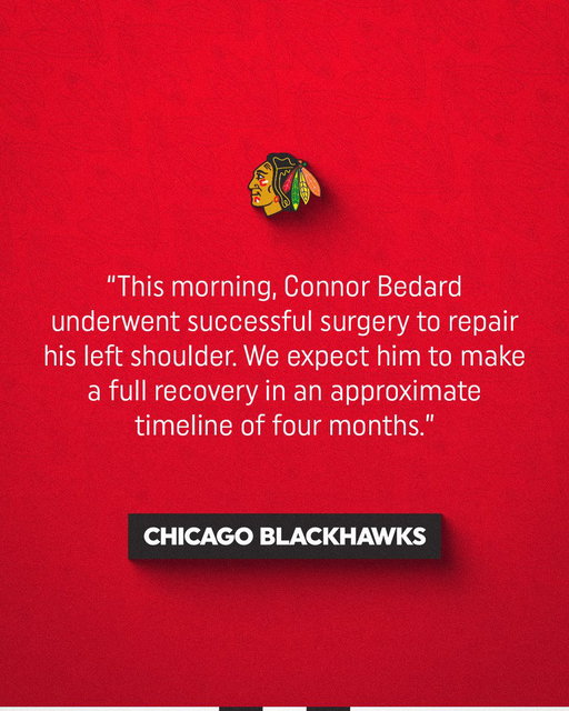 Injury Update on Connor Bedard ❤️ 