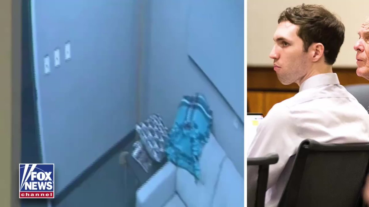 Newly released surveillance video shows Tyler Robinson turning himself in after allegedly assassinating Charlie Kirk.

Prosecutors played the footage during Robinson's preliminary hearing, showing him arriving at the sheriff's office after the fatal shooting.

The video is among the evidence prosecutors have presented as they continue building their case against Robinson.