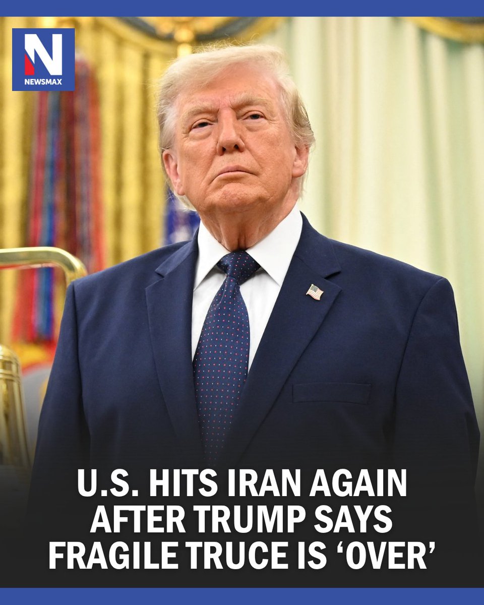 The U.S. military launched new strikes against Iran on Wednesday after President Donald Trump declared that a fragile ceasefire agreement had collapsed following renewed attacks linked to the Strait of Hormuz. 