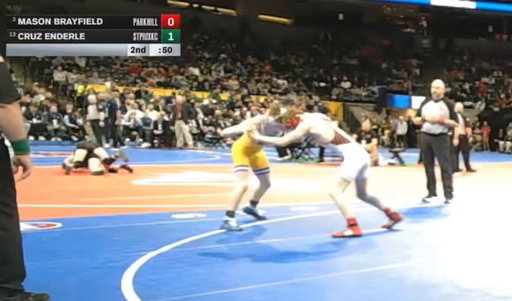 Cruzinnnn through the competition 😎

Check out this slick takedown that helped Cruz Enderle secure a State Title as a Freshman.  

Stay tuned this week as he is back in action in Fargo 🤝 